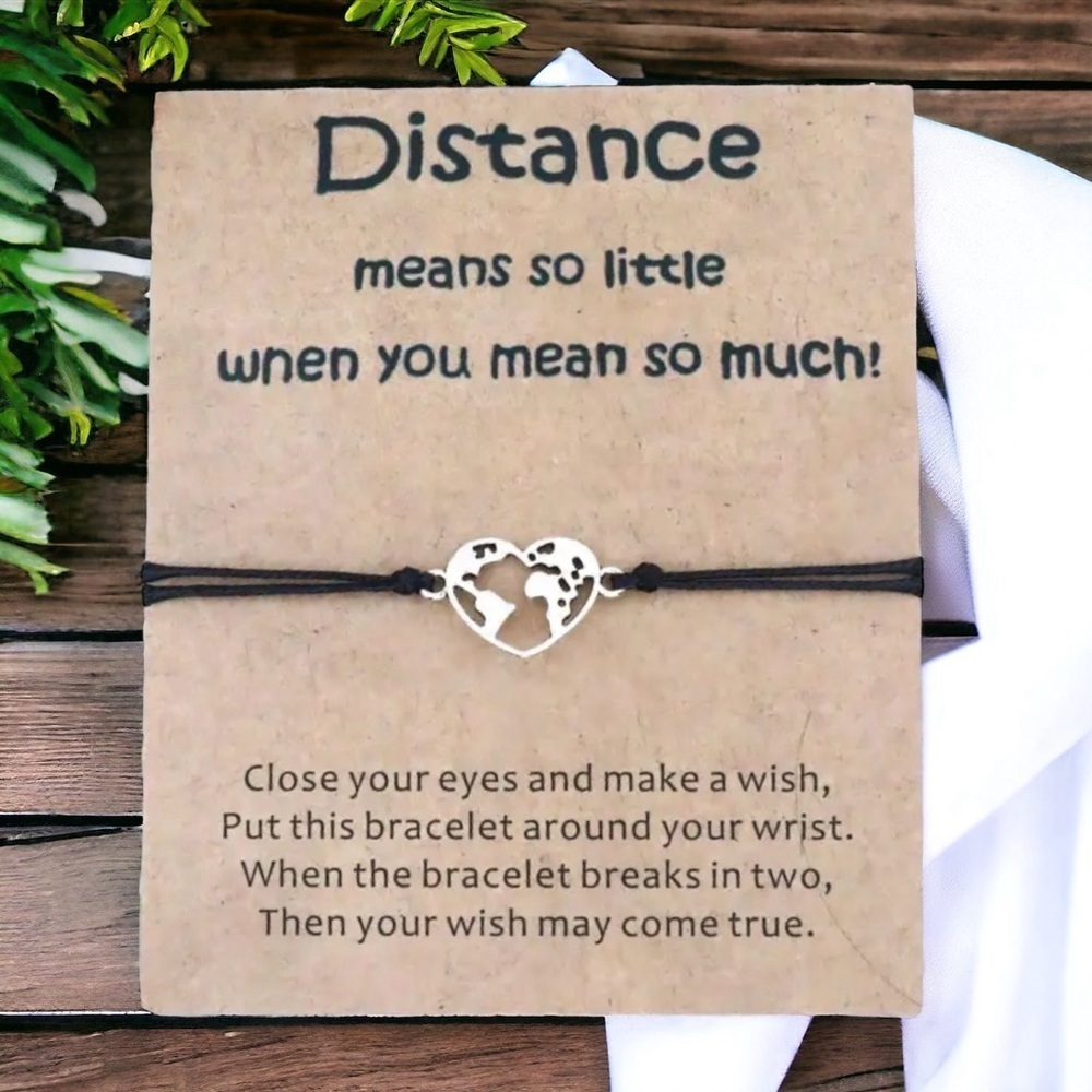 Love Knows No Bounds: Heartfelt Wish Bracelet! Friendship Charm Bracelet